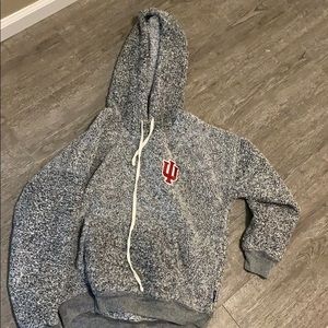 IU FUZZY SWEATSHIRTS